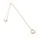 TIFFANY&Co. Necklace Open heart Elsa Peretti Silver925 Silver Women Second hand