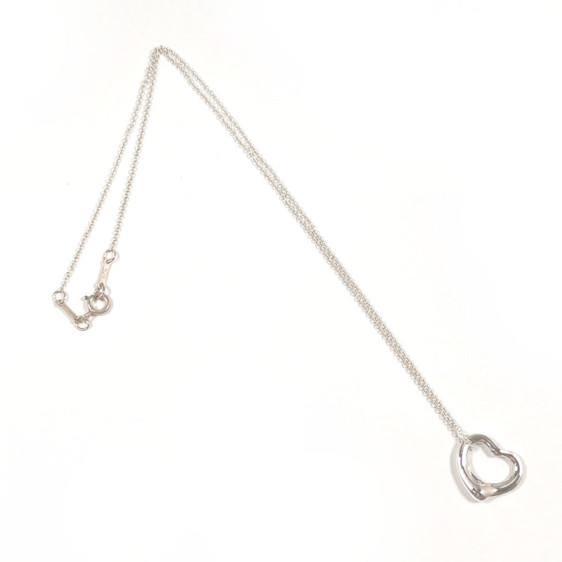 TIFFANY&Co. Necklace Open heart Elsa Peretti Silver925 Silver Women Second hand