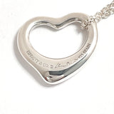 TIFFANY&Co. Necklace Open heart Elsa Peretti Silver925 Silver Women Second hand
