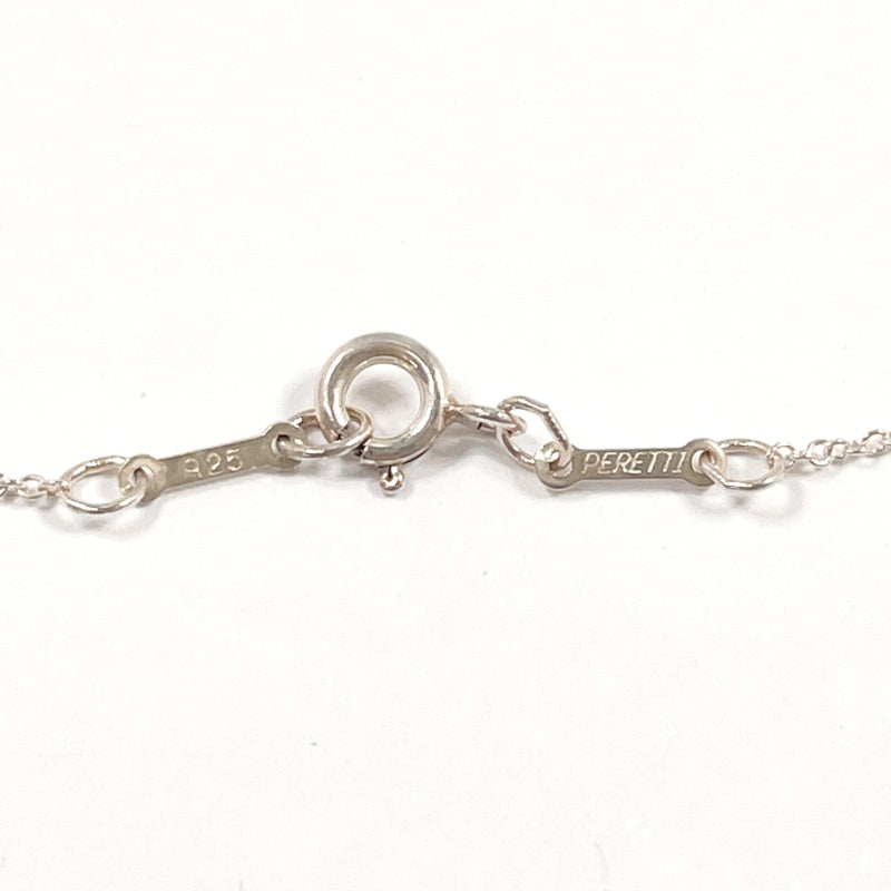 TIFFANY&Co. Necklace Open heart Elsa Peretti Silver925 Silver Women Second hand