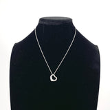 TIFFANY&Co. Necklace Open heart Elsa Peretti Silver925 Silver Women Second hand