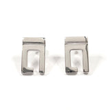GUCCI earring G logo Silver925 Silver unisex Second hand