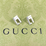 GUCCI earring G logo Silver925 Silver unisex Second hand