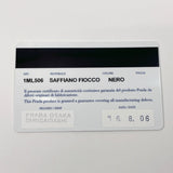 PRADA purse Safiano leather Black 230A Women Second hand