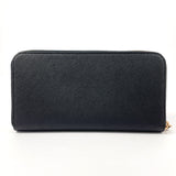 PRADA purse Safiano leather Black 230A Women Second hand