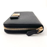 PRADA purse Safiano leather Black 230A Women Second hand