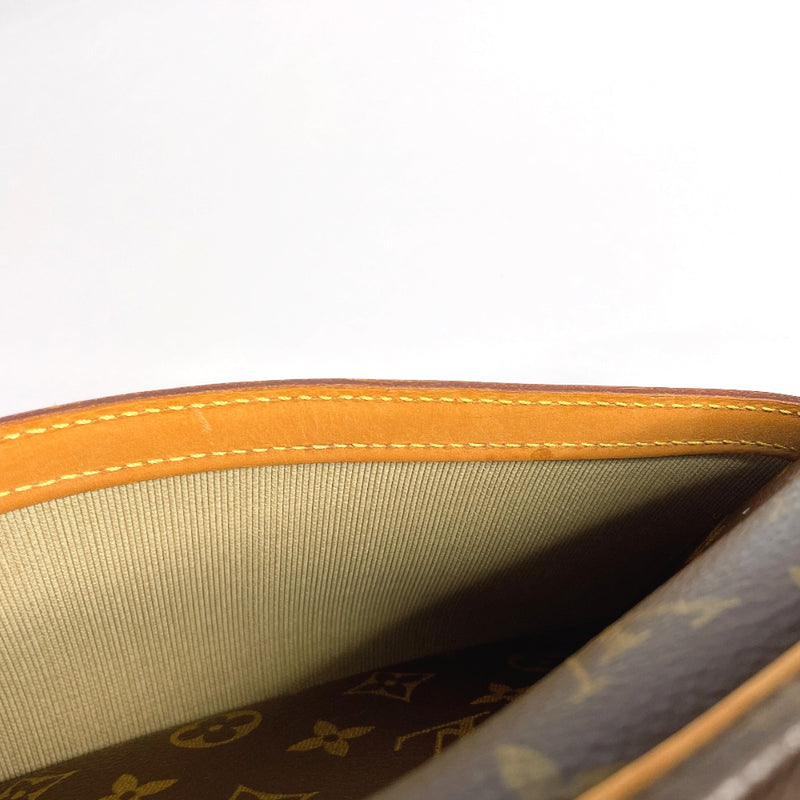 LOUIS VUITTON Shoulder Bag M45254 Reporter PM Monogram canvas Brown unisex Second hand