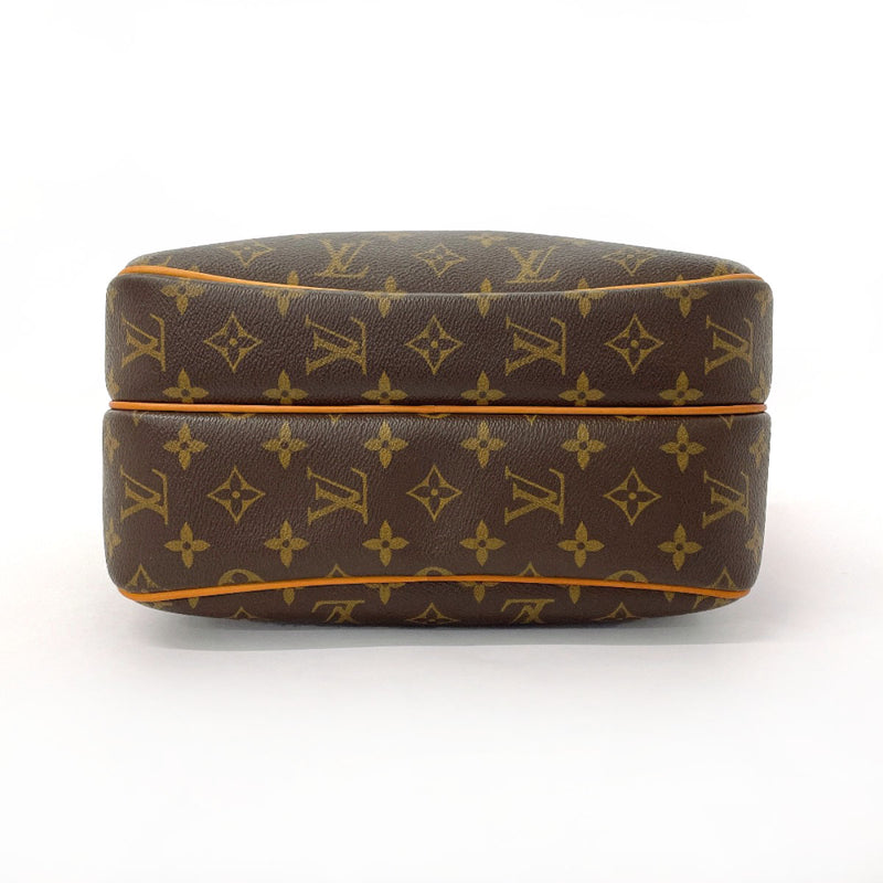 LOUIS VUITTON Shoulder Bag M45254 Reporter PM Monogram canvas Brown unisex Second hand