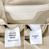 Stella McCartney Shoulder Bag 371223 W8632 Falabella 2way Chain cotton beige Women Second hand