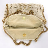 Stella McCartney Shoulder Bag 371223 W8632 Falabella 2way Chain cotton beige Women Second hand