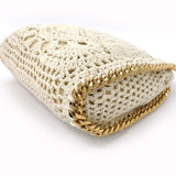 Stella McCartney Shoulder Bag 371223 W8632 Falabella 2way Chain cotton beige Women Second hand
