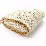 Stella McCartney Shoulder Bag 371223 W8632 Falabella 2way Chain cotton beige Women Second hand