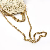 Stella McCartney Shoulder Bag 371223 W8632 Falabella 2way Chain cotton beige Women Second hand