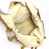 Stella McCartney Shoulder Bag 371223 W8632 Falabella 2way Chain cotton beige Women Second hand