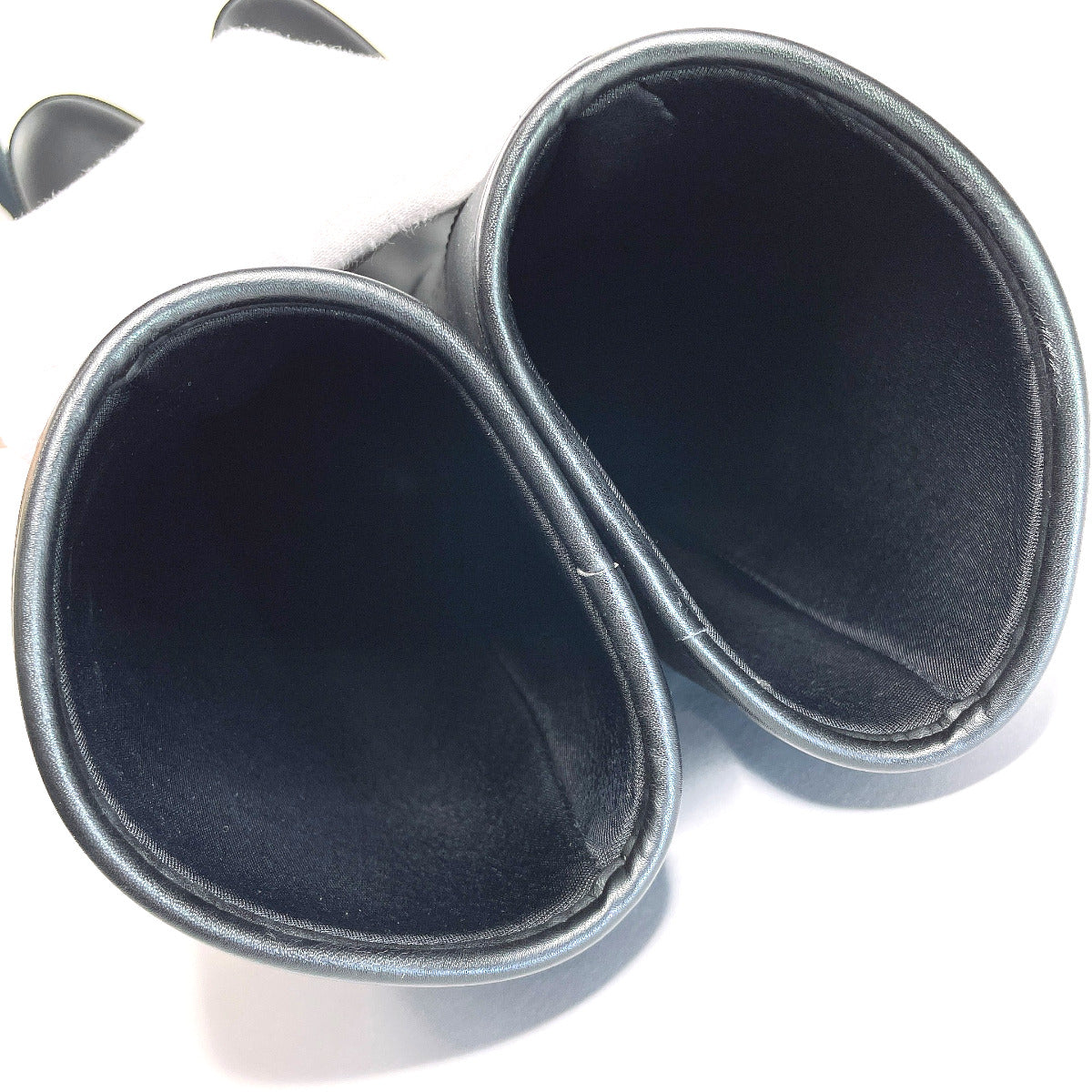 GUCCI Rain shoes GG rain boots rubber Black Women Second hand – JP