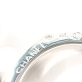CHANEL Ring Logo 3-point ring Silver925 #US 6 1/2 Silver Women Second hand