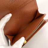 LOUIS VUITTON wallet M61730 Portonet Bie Tresol Monogram canvas Brown Women Second hand