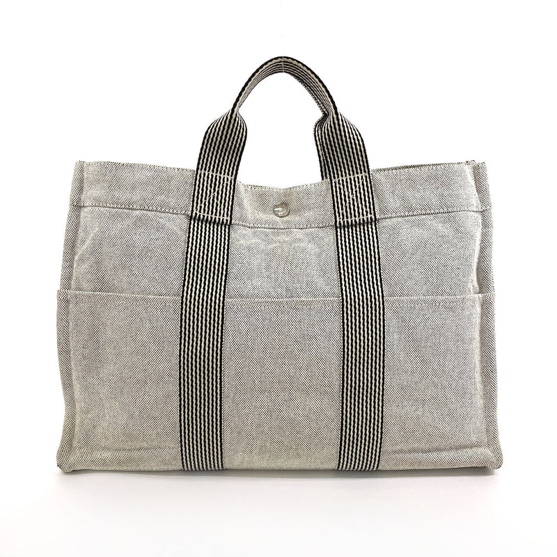 HERMES Tote Bag New fool toe MM Tower ash gray unisex Second hand