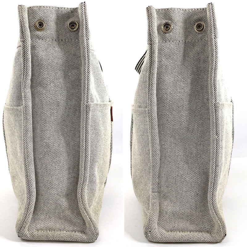 HERMES Tote Bag New fool toe MM Tower ash gray unisex Second hand