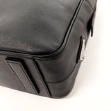 PRADA Business bag VS0305 Briefcase Safiano leather Black mens Second hand