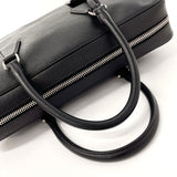 PRADA Business bag VS0305 Briefcase Safiano leather Black mens Second hand