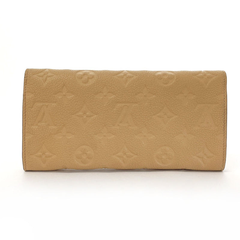 LOUIS VUITTON purse M60751 Portefeuille Curiuse Monogram Empreinte beige beige Women Second hand