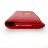 GUCCI purse 035・0416・1720・0 Horseshoe leather Red Women Second hand