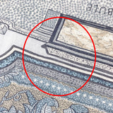 LOUIS VUITTON scarf 19th century Paris decoration LES DECORS PARISIENS AU XIX SIECLE cashmere/silk blue Women Second hand