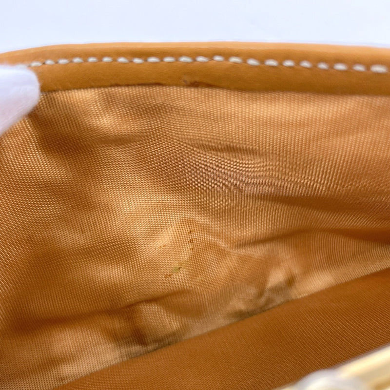 GUCCI purse 035・150 Sherry line GG Supreme Canvas/leather Brown Women Second hand