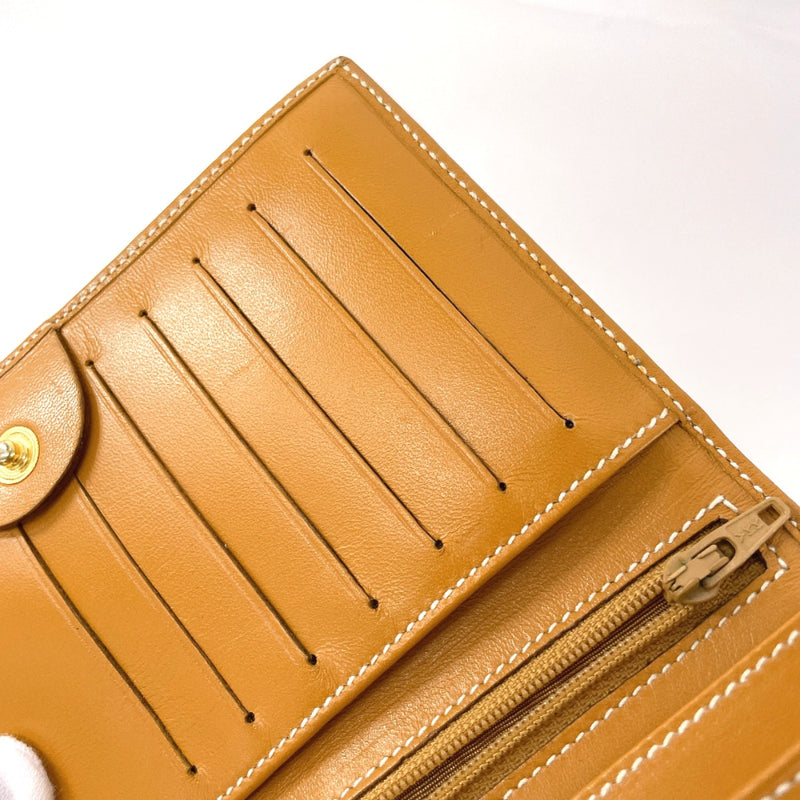 GUCCI purse 035・150 Sherry line GG Supreme Canvas/leather Brown Women Second hand