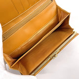 GUCCI purse 035・150 Sherry line GG Supreme Canvas/leather Brown Women Second hand