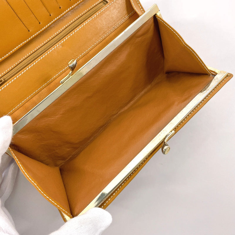GUCCI purse 035・150 Sherry line GG Supreme Canvas/leather Brown Women Second hand