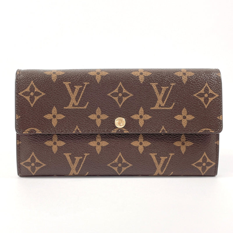 LOUIS VUITTON purse M60233 Portefeuille Sarah Monogram Fururi Monogram canvas Brown Women Second hand