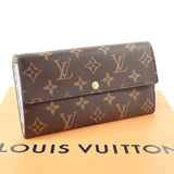 LOUIS VUITTON purse M60233 Portefeuille Sarah Monogram Fururi Monogram canvas Brown Women Second hand