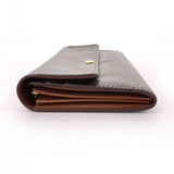 LOUIS VUITTON purse M61734 Portefeuille Sarah Monogram canvas Brown unisex Second hand