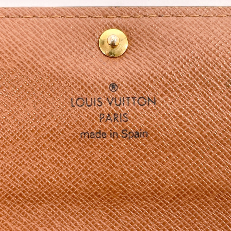 LOUIS VUITTON purse M61734 Portefeuille Sarah Monogram canvas Brown unisex Second hand