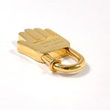 HERMES Cadena Hand ANNEE DE LA MAIN 2002 only metal gold unisex Second hand