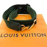 LOUIS VUITTON Shoulder strap For Kendall canvas green unisex Second hand