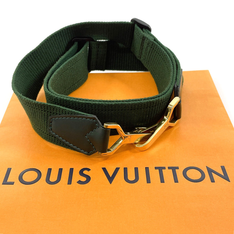 LOUIS VUITTON Shoulder strap For Kendall canvas green unisex Second hand