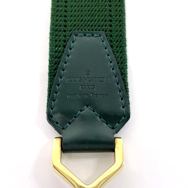 LOUIS VUITTON Shoulder strap For Kendall canvas green unisex Second hand
