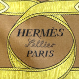 HERMES scarf Carre90 <html lang="ja">
 
 <body>
  Eperon d'Or エプロンドール silk Brown Women Second hand