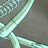 HERMES scarf Carre90 <html lang="ja">
 
 <body>
  Eperon d'Or エプロンドール silk Brown Women Second hand