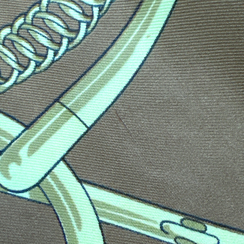 HERMES scarf Carre90 <html lang="ja">
 
 <body>
  Eperon d'Or エプロンドール silk Brown Women Second hand