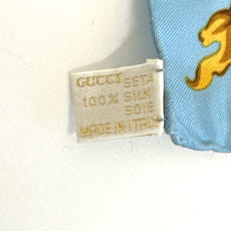 GUCCI scarf Horsebit silk beige beige Women Second hand