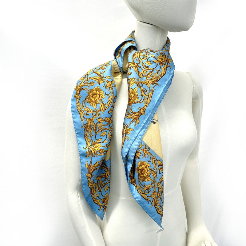 GUCCI scarf Horsebit silk beige beige Women Second hand