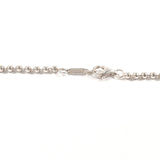 TIFFANY&Co. Necklace Atlas plate Ball chain Silver925 Silver unisex Second hand