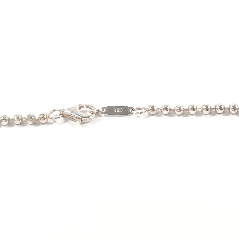 TIFFANY&Co. Necklace Atlas plate Ball chain Silver925 Silver unisex Second hand