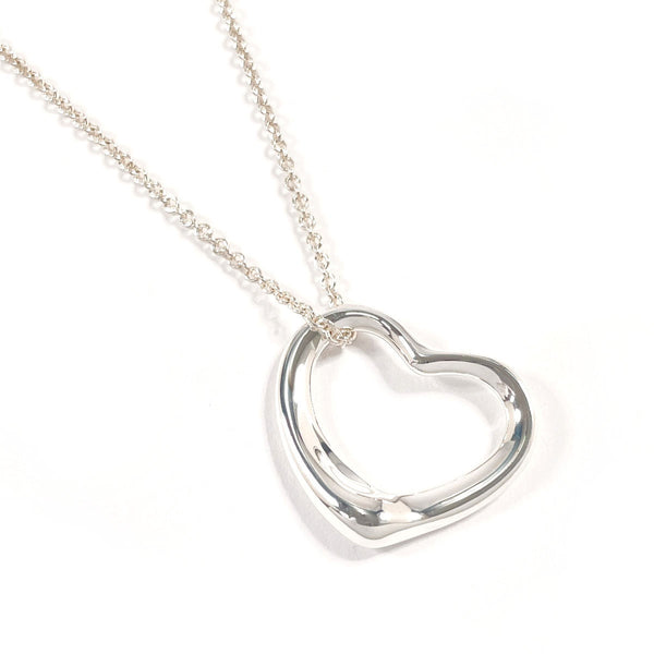 TIFFANY&Co. Necklace Open heart Elsa Peretti Silver925 Silver Women Second hand