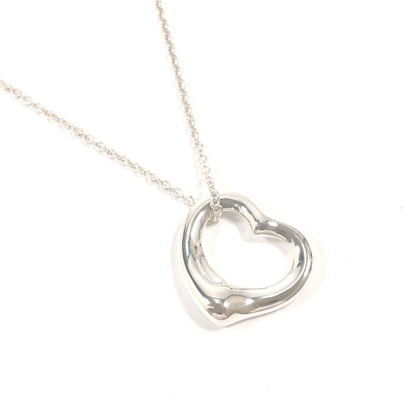 TIFFANY&Co. Necklace Open heart Elsa Peretti Silver925 Silver Women Second hand