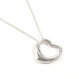TIFFANY&Co. Necklace Open heart Elsa Peretti Silver925 Silver Women Second hand
